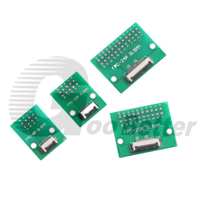 0.5mm FPC/FFC Flat Ribbon Cable Adapters Converter Breakout Boards Prototyping - Foto 8