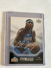 2004-05 Upper Deck Silver Pro Sigs Carmelo Anthony #19 Nuggets