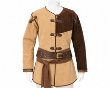 Handmade Medieval Gambeson Jacket Padded Armor LARP Viking Reenactment Coat