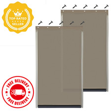 2PACK Dog Door Replacement Flaps Large 10x16 Weather Resistant BPA Free