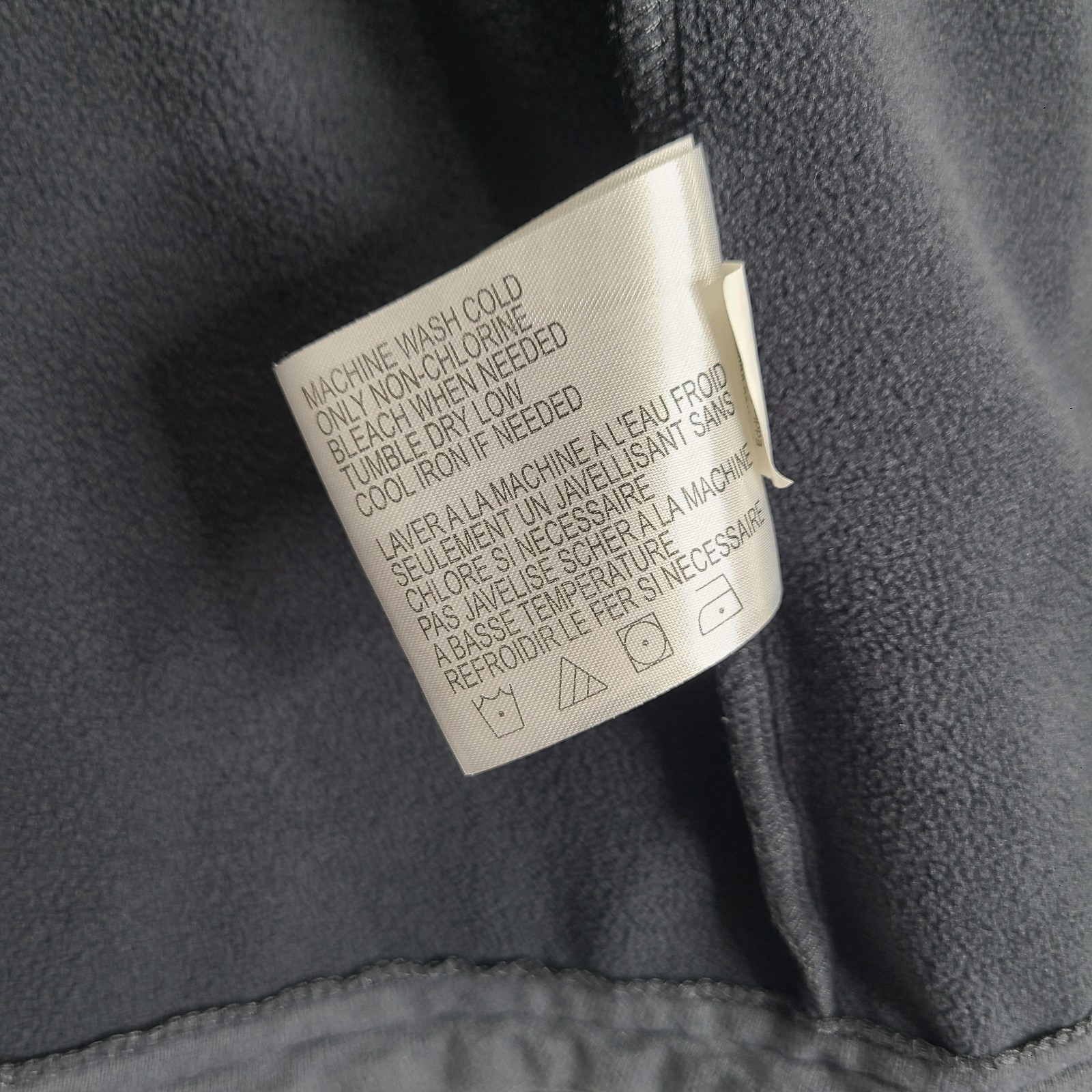 Eddie Bauer Gray Softshell Jacket Fitted Long Sle… - image 9