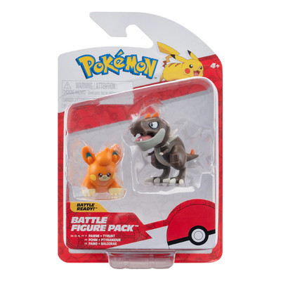 Pokémon Pokemon Balgoras Pamo Battle Mini Figuren Set 5 cm aus der Schlacht