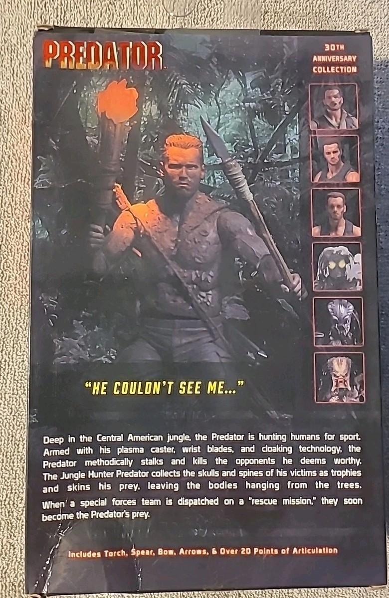 NECA Predator 30th Anniversary Jungle Disguise Dutch 7