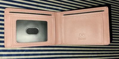 GSOIAX RFID wallet Carbon Fiber Black/Pink