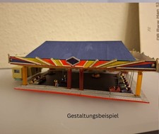 MEK Autoscooter Spur N (1:160). Unlackierter Resin-Bausatz.