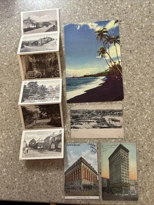 Postcards, Random Vintage Postcards Dating Back To 1907. 100 Unposted.
