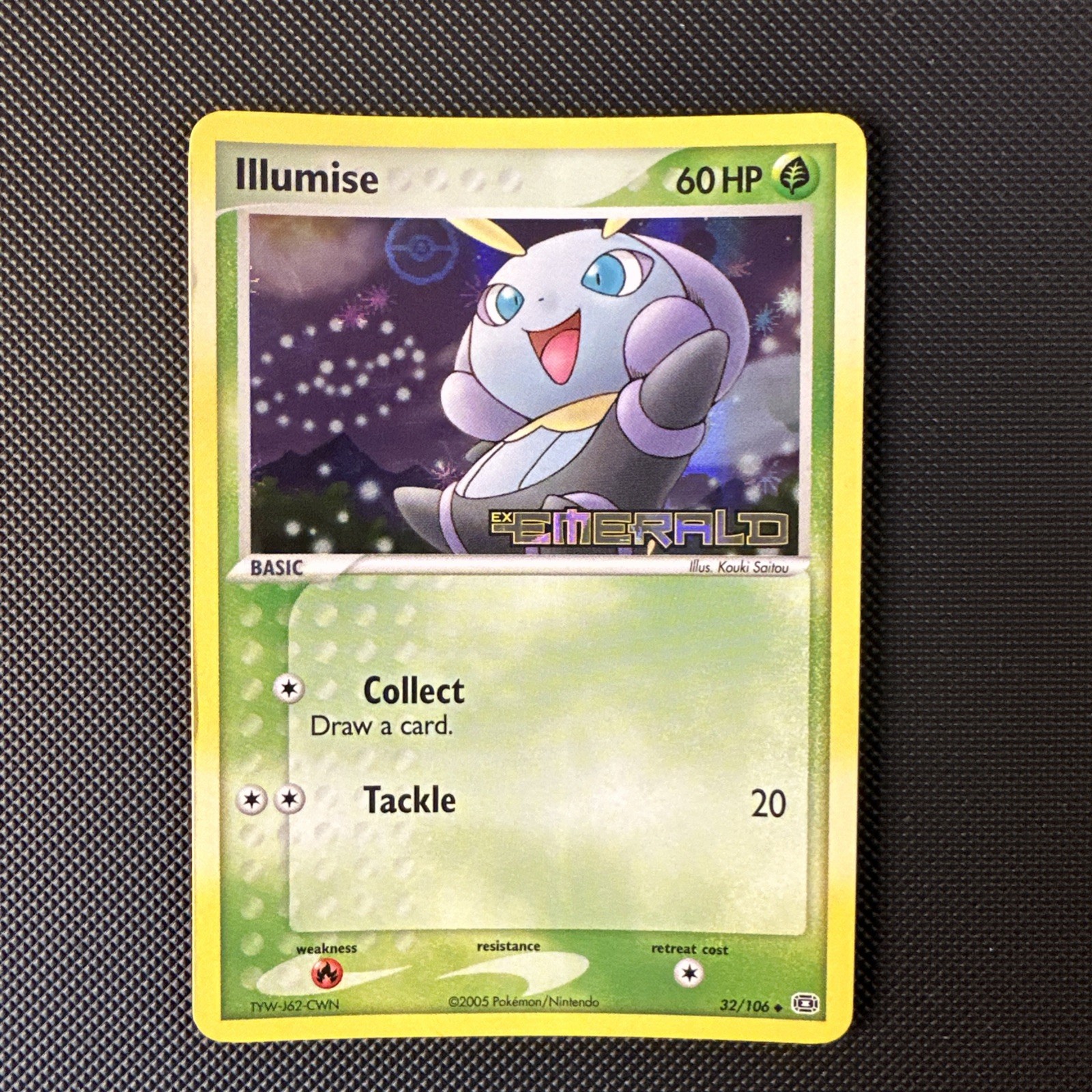 Pokemon TCG Emerald #32/106 Illumise Reverse LP