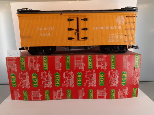 GWA1189 LGB 4064 Spur G - gedeckter Güterwagen USA D&R GW Rio Grande OVP Packung | Zustand: Gebraucht