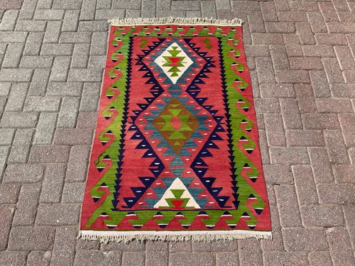 3x5 ft Turkish Oushak Kilim Rug Area  – Rugs for Living Room