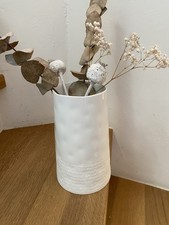 Räder Keramik Deko Blumen Vase Weiß Skandi Impressionen Modern
