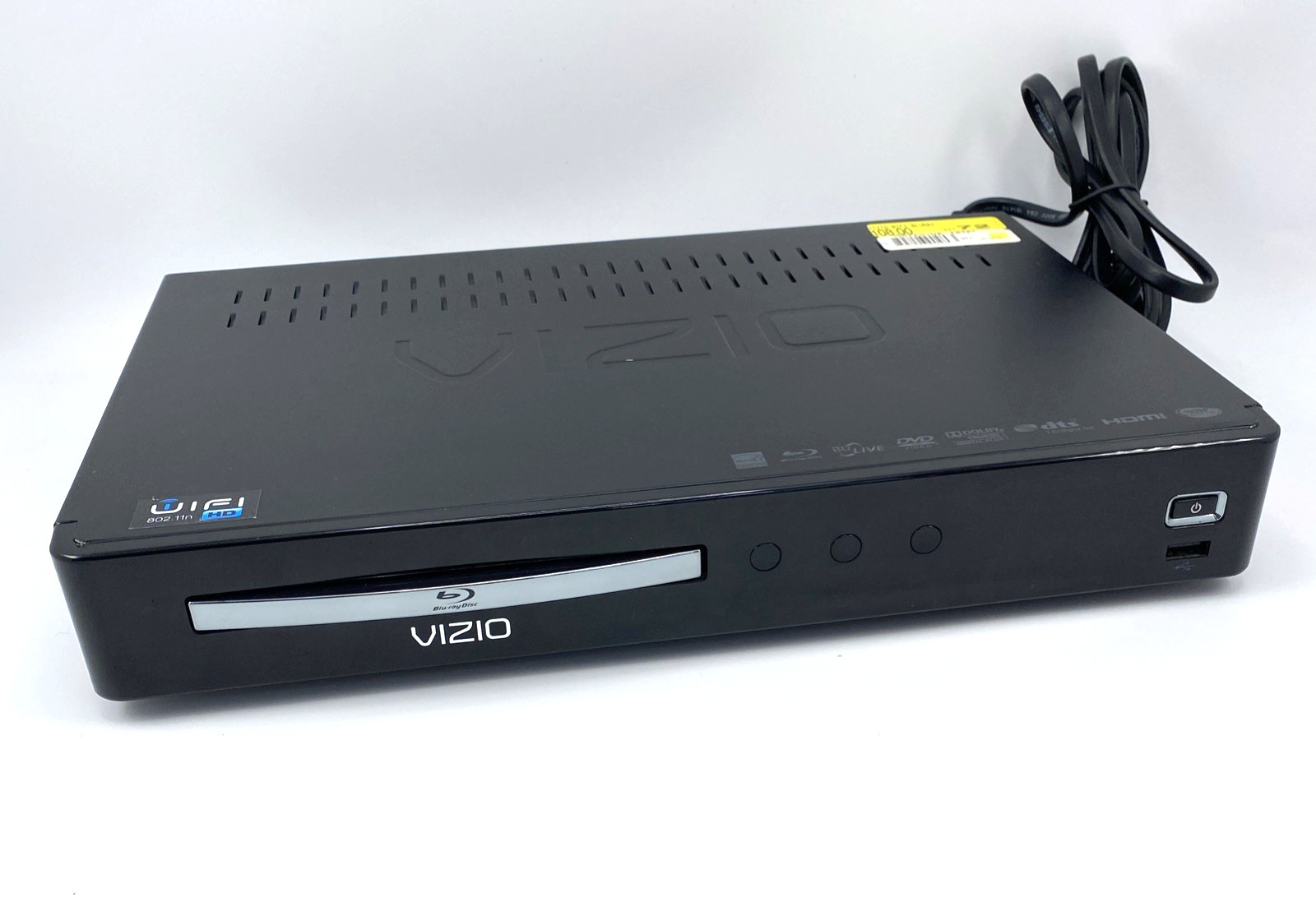 VIZIO Smart Wifi HDMI DVD Blu-Ray Media Player Model VBR-122