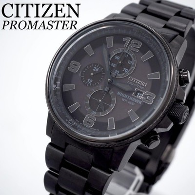 Citizen Nighthawk Promaster Herrenuhr Guter Zustand 172 Betrieb aus Japan