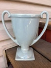 Antique Red Wing Pottery Trophy Vase Made In USA 3336