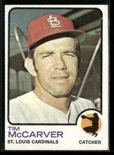 1973 Topps #269 Tim McCarver St. Louis Cardinals