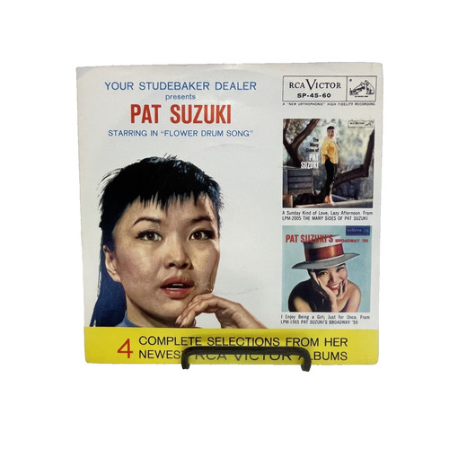 Studebaker Lark Auto Promo EP Record Pat Suzuki 4 Song 45 1959 RCA