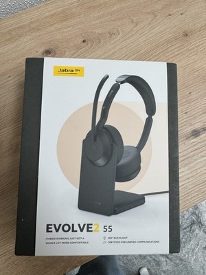 Jabra Evolve2 55 UC Stereo - Headset - On-Ear