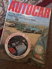 Autocar January 1971 - Special