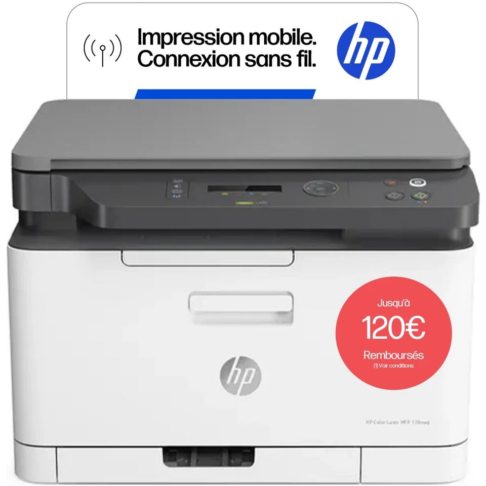 Imprimante multifonction HP Color LaserJet Pro 178nw - Photo 1/4