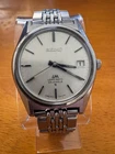 VINTAGE SEIKO LORD MATIC 5605-7020  - CREAM BRUSHED DIAL - BEADS OF RICE BAND