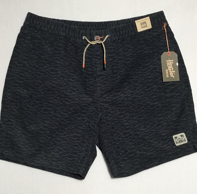 #ad NEW Howler Brothers Pressure Drop Corduroy Shorts Men’s 40 Black Pull On $40.00