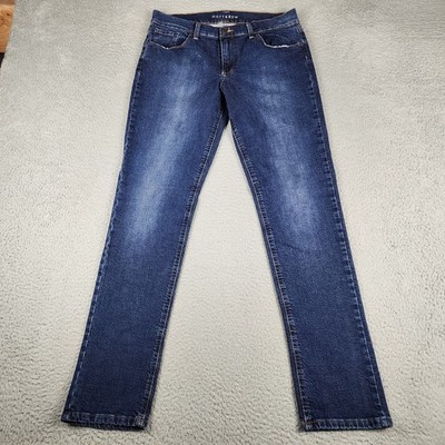 Mott & Bow Jeans Womens 29x32 Blue Boyfriend Fit Casual Faded Denim