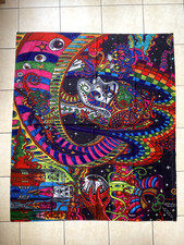 Psychedelic Hippie Abstract Bohemian Wall Hanging Tapestry Colourful Decor Poste