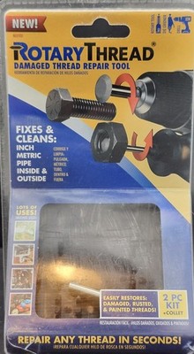 ROTARY THREAD Damaged Thread Repair Tool - Chase, Restore, Repair, and Clean