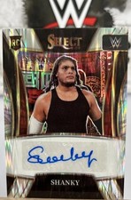 2022 Panini Select Shanky Signature Selections Flash Prizm Auto SN-SHY NXT WWE