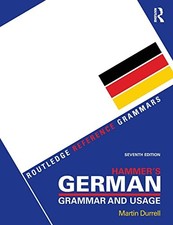 Image of HAMMER'S GERMAN GRAMMAR AND USAGE (ROUTLEDGE REFERENCE By Martin Durrell **NEW**