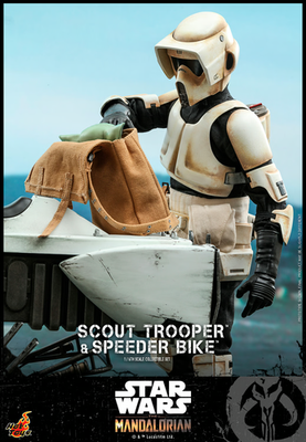 HOT TOYS TMS017 スカウト・トルーパー & スピーダー・バイク Amazon.com: Hot Toys Star Wars The Mandalorian - Television