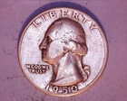 1950-D Washington Quarter   **124-6B