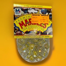   FLAMES  VACOR MEGA MARBLES Vintage 1990s Net Bag 24 16mm/1 25mm Shooter