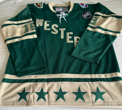JOE SAKIC SIGNED 2004 NHL ALL STAR JERSEY SIZE XL W/2004 MVP