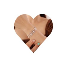 MultiLayer Crystal Rhinestone Cuff Bracelet Silver Sparkly Strand Layered Bridal