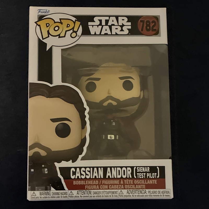Funko Pop! Star Wars Andor Cassian Andor (Sienar Test Pilot) #782 Bobblehead