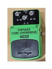 Pedale effetto chitarra Behringer Vintage Tube Overdrive TO800 - Usato