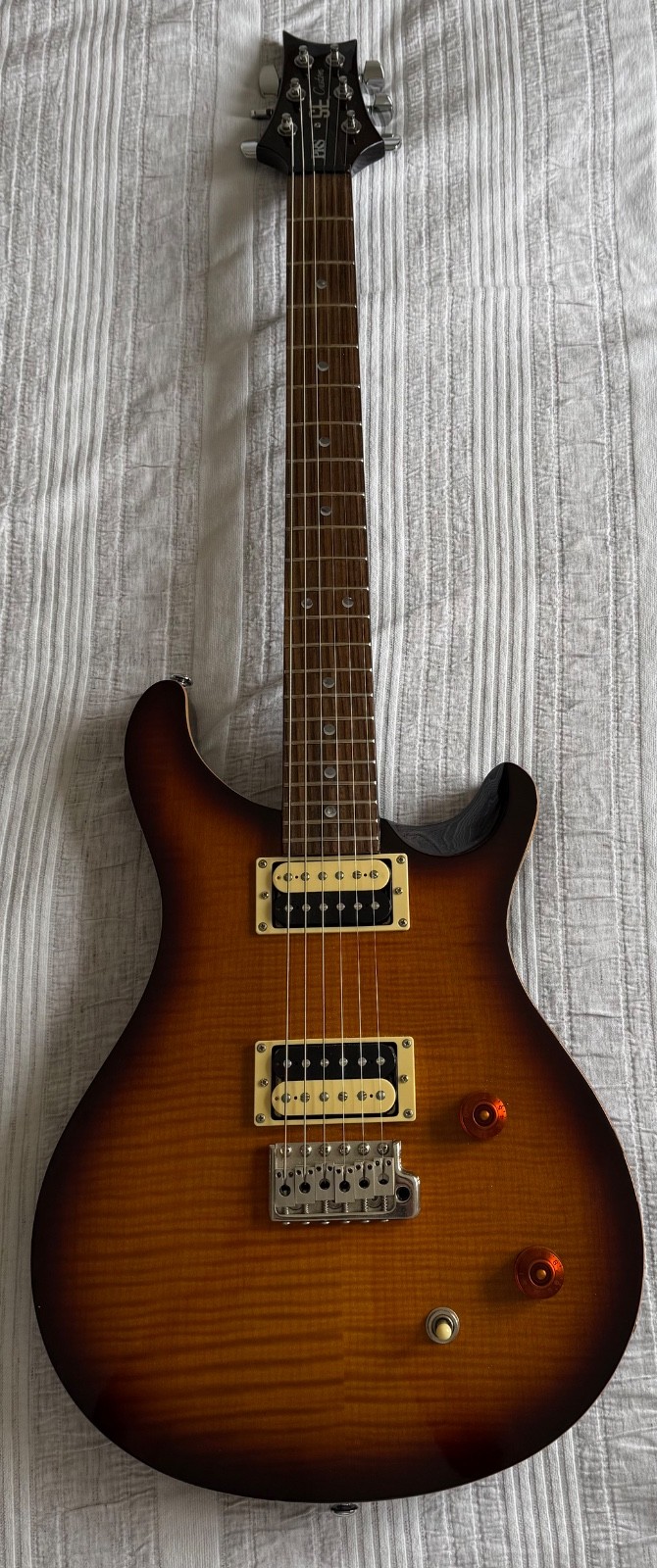 PRS SE Custom 22, 2008 - Tobacco burst with Hiscox 'PRS' hard case