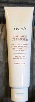 Fresh Soy Face Cleanser 150ml/5oz Gentle Cleansing Removes Makeup Hydrates