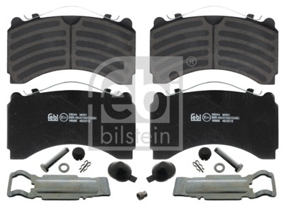 FEBI BILSTEIN Bremsbelagsatz Scheibenbremse 16996 für ACTROS MERCEDES MP2 MP3