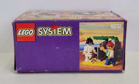 1996 LEGO System 6232 Skeleton Crew Pirates Rare LEGO Korea Co New In Sealed Box