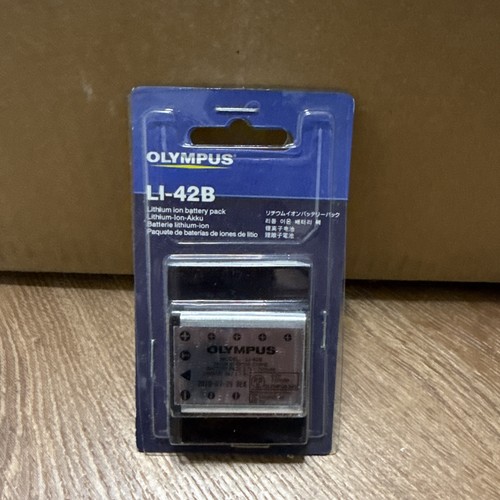 2 Batterie Compatibili Olympus LI-40 - 700mAh 3.7V, Per Fotocamere X-875, X-905, X-920, Ecc.