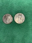 Walking Liberty Half Dollar 1940-P 1940-S 90% Silver Coins
