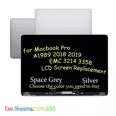 For Apple Macbook Pro 13'' Replacement A1989 LCD Screen MR9V2 MV962 2019-2020