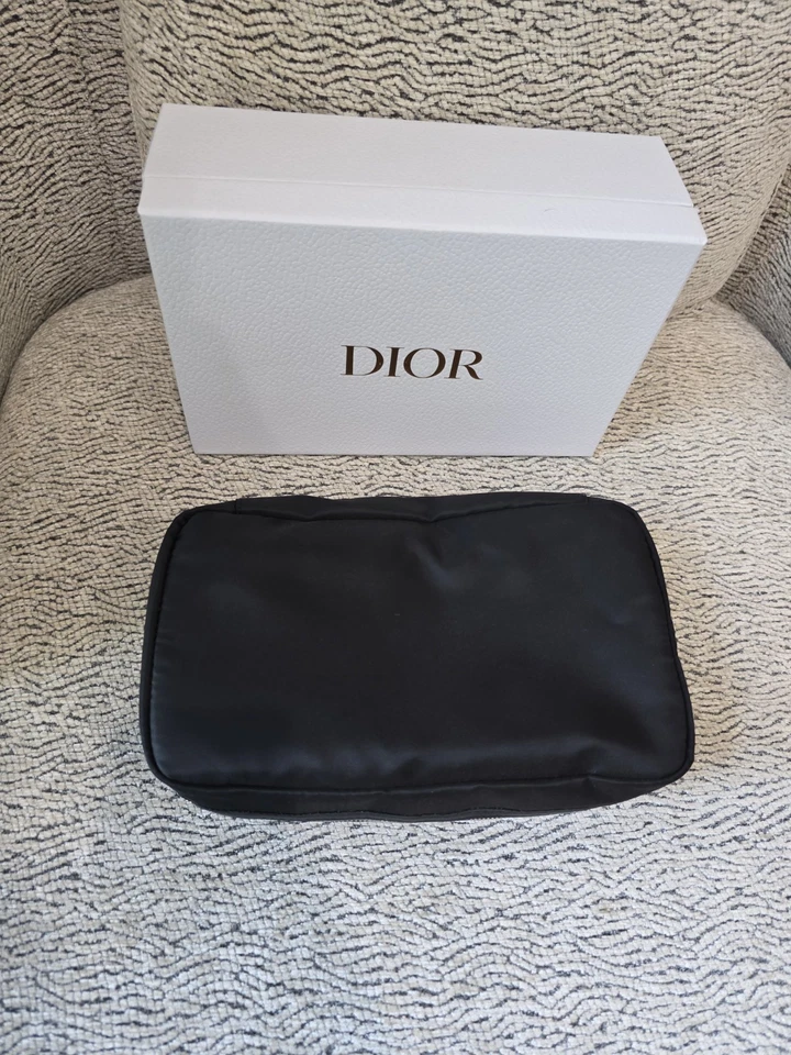 Dior за кулисами 4шт макияж щетка набор в эксклюзивный дорожный чехол новый в коробке GWP РЕДКАЯ - Изображение 3 из 4