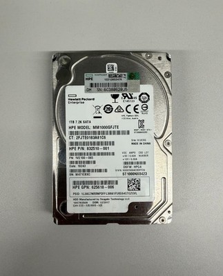 MM1000GFJTE HP SEAGATE 1TB 6G SATA 7.2K 2.5'' SFF HDD HARD DRIVE