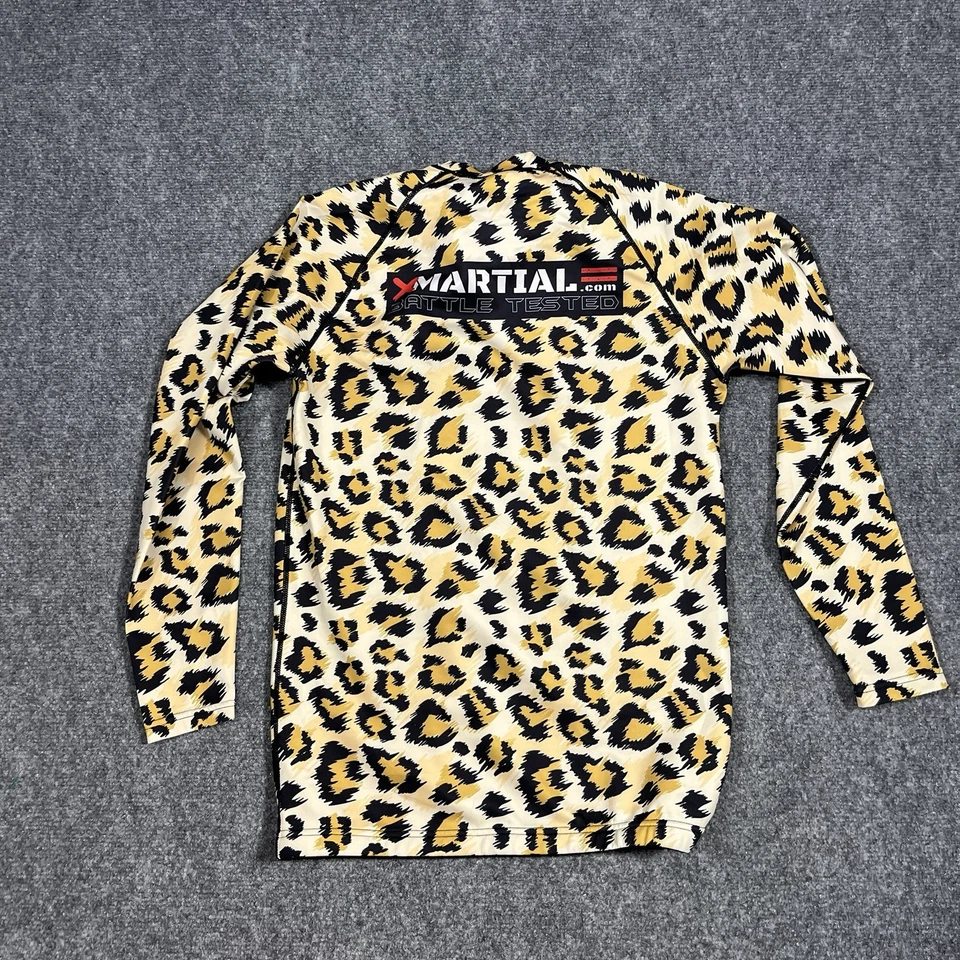 XMartial MMA BJJ Jiu Jitsu Fight Grappling CheetahAOP Mens Medium - Image 4 of 4