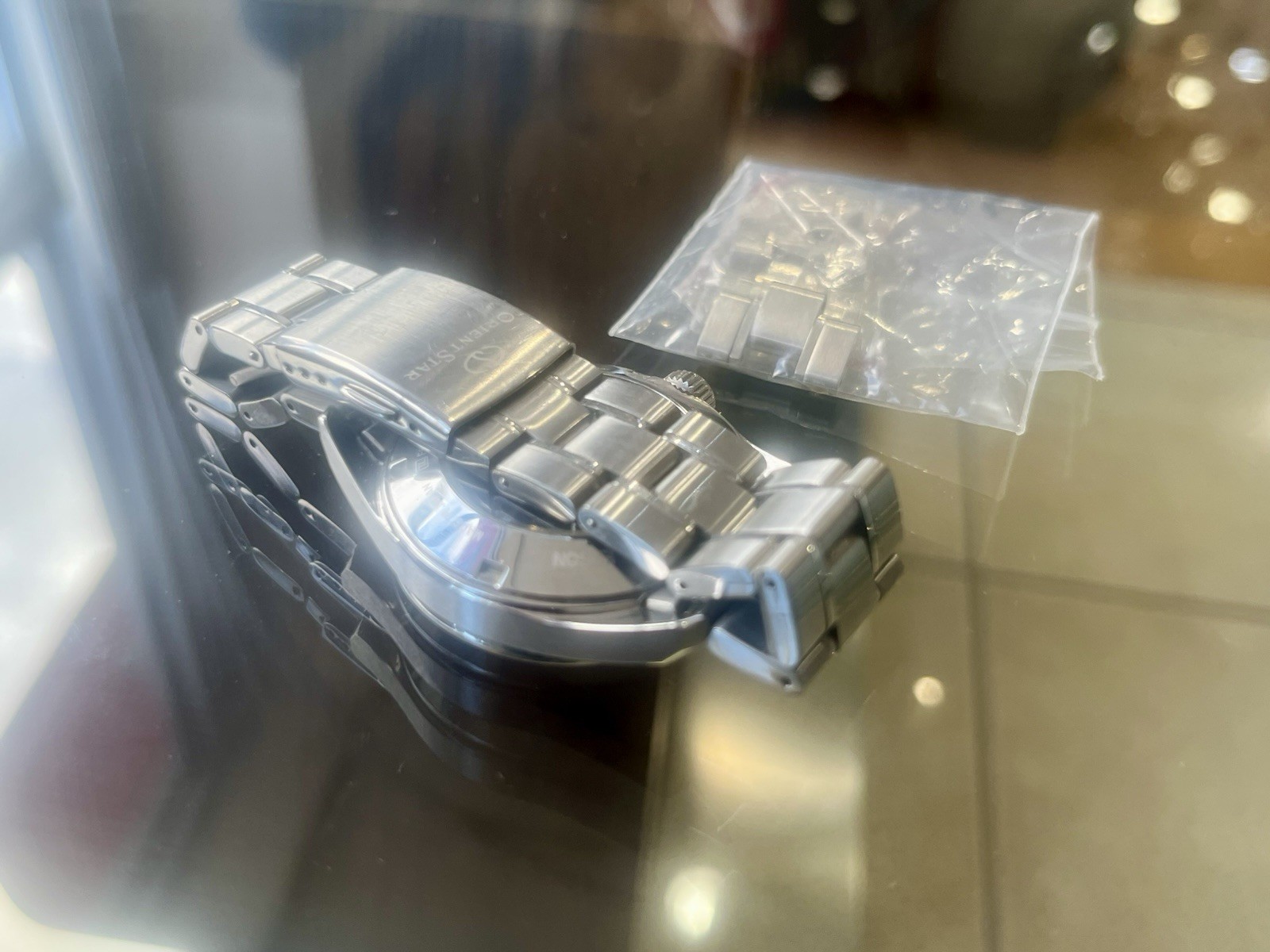 Beautiful Orient Star Automatic Black Dial Stainl… - image 11