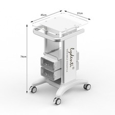 Zahnmedizinischer Medizinischer Wagen Ger&auml;tewagen Kosmetikwagen Salon Rollwagen