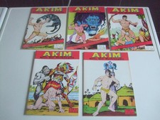 Hethke Comic  AKIM Heft 1-5  Ausgabe von 1977