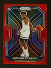 2020-21 Panini Prizm Anthony Edwards #258 RC Rookie Red Prizm /299